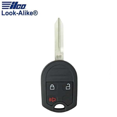 Ilco LAL RHK-FORD-3B1 FORD 3 BUTTON REMOTE HEAD KEY ILCO-AX00010780